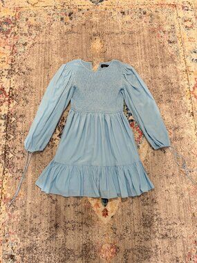 Cloud Blue Cottagecore Smocked Dress ☁️💙